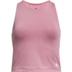 Children's Clothing Under Armour Girls' Motion Crop Tank Bra, Medium, Pink Elixir