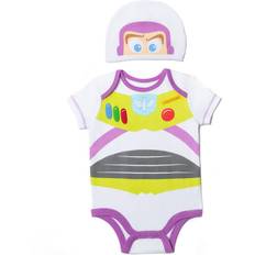 Children's Clothing Disney Disney Pixar Toy Story Buzz Lightyear Newborn Baby Boys Cosplay Bodysuit and Hat Set 0-3 Months