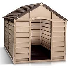 Starplast Large Dog Kennel: 1 House, Weather & Water Resistant, Easy Assemble, 2