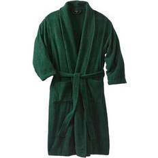 4XL Robes KingSize Terry Bathrobe with Pockets in Hunter 4XL/5XL