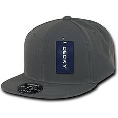 Decky Retro Fitted Caps Charcoal