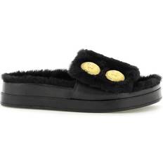 Slides Balmain Women Faux Fur Tam Slides