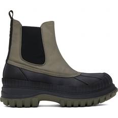 Canvas Chelsea Boots Ganni Outdoor Chelsea Boots in Green Responsible Polyester/Recycled Polyester/Rubber Women's Green