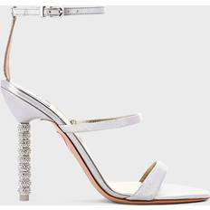 Sophia Webster Rosalind Metallic Crystal Heel Sandals