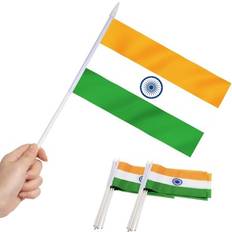 PVC/Plastic Flags & Accessories Anley Anley India Mini Flag 12 Pack