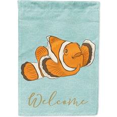 Garden & Outdoor Environment Caroline's Treasures BB8580CHF Clown Fish Welcome Flag