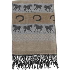 Sportswear Garment Scarfs AWST Int Equestrian Fashion Scarf- Brown