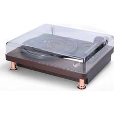 Retro skivspelare Tomtop Jms Retro Vinyl Record Player with Dustproof Cover