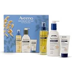 Aveeno Skin Relief Gift Set with Moisturising Lotion 300ml, Body Oil