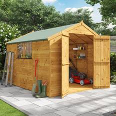 BillyOh Wood Sheds BillyOh 10x8, Windowed Master Tongue Groove Shed (Building Area )