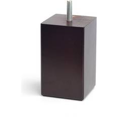 Møbler REI Fødder 433 Kvadratisk Træ Ø 6 x 10 cm