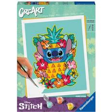 Artesanías Ravensburger Creart Serie C Trend C Disney Stitch Cuadros 24x30 cm