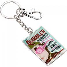 Silver Keychains Harry Potter Quibbler Keyring - Silver