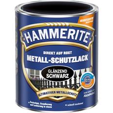 Hammerite metallschutz-lack glänzend Metallfarbe Schwarz 0.25L