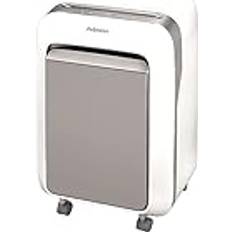 Shredders Fellowes dokumentförstörare 15 ark High Security P5 pappersdokumentförstörare för kontor, pappersdokumentförstörare LX31M, Microcut dokumentförstörare med 23 l papperskorg, 100% dammfri, safesens