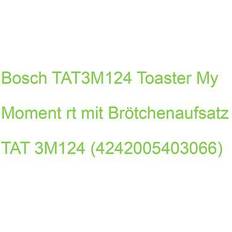 Tostadoras Bosch Tat3m124 950w Roja