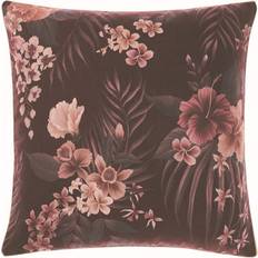 Lin Linge de Lit Linen House Taira Square Pillowcase - Noir Taie d'oreiller Multicolore