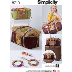 Schemi di Ricamo Simplicity Modelli Cucito Borse Viaggio Taglia Unica