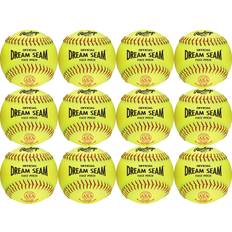 Baseballs Rawlings Official ASA NFHS Dream Seam Fastpitch Softball, C11RYSA, Single Ball