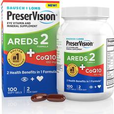 PreserVision PreserVision AREDS 2 Eye Vitamins with CoQ10 Heart Health, Vitamin C