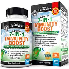 BioSchwartz Immune Support Supplement with Zinc Vitamin C Vitamin 5000