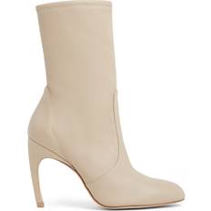 Ajuste Ancho Botines de Tobillo Stuart Weitzman LUXECURVE STRETCH BOOTIE, End of financial year, DUNE, STRETCH NAPPA