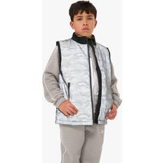 Angel & Rocket Angel & Rocket Kids' Buzz Reflective Gilet, Grey