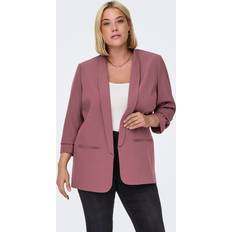 Brun Blazere Only Curvy Klassisk Blazer