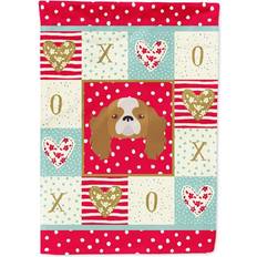 Garden & Outdoor Environment Caroline's Treasures Carolines Treasures CK5212GF Blenheim Cavalier King Charles Spaniel Love Flag