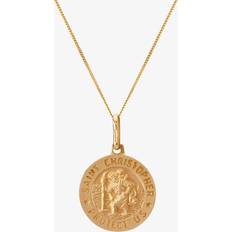 T.H.Baker 9ct Gold St Christopher Medallion 1-61-7719