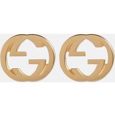 Gucci Gold Plated Earrings Gucci Ohrringe Interlocking aus 18kt Gelbgold Gold Einheitsgröße