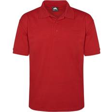 5XL Polo Shirts ORN Eagle Pemium Polo Shit Red