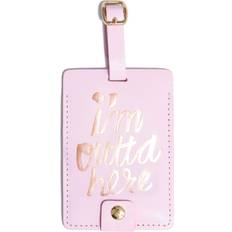 Pink Travel Accessories Getaway Suitcase Tag