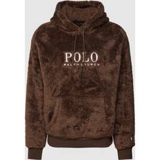 Polo Ralph Lauren LSPOHOODM1-Long Sleeve-Sweatshirt Hoodies Dark Brown