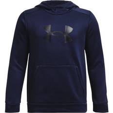 Under Armour Hoodies Children's Clothing Under Armour Boys' Fleece Big Logo Hoodie Blue YMD