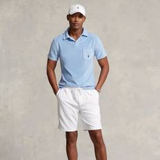 Men - Polo Shorts Polo Ralph Lauren 7.5-Inch Terry Drawstring Short in White