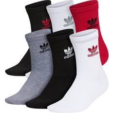 Adidas Boys Underwear Children's Clothing adidas Kids-Boy's/Girl's Trefoil Cushioned Crew Socks 6-Pair