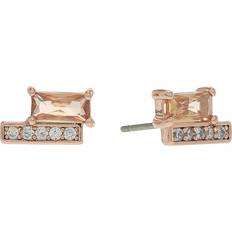 Beige Earrings Kate Spade & Baguette Crystal Stud Earrings Champagne/ Champagne