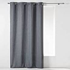 Rideaux Douceur D Interieur Rideau A Oeillets 140 x 260 cm Chambray