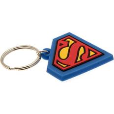 PVC Portemonnees en sleutelhouders Superman Sleutelhanger - Zwart