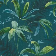 Profhome 377044-GU Nature wallpaper wall matt blue green 5.33 m2 57 ft2