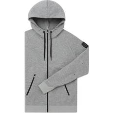 On Men Sweaters On Zipped Hoodie Grey, Mens