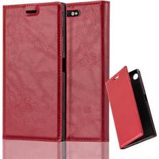 Cadorabo APPLE RED Case for Sony Xperia XZ1 case cover Red