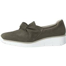 Rieker Woman Shoes Rieker Zapatos Bajos De Bailarina - Verde/Marrón