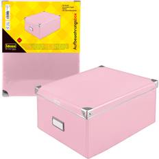 Metal Storage Boxes Idena aufbewahrungsbox deckel pink pappe faltbar Staukasten