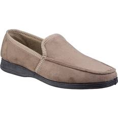 Beige - Herre Innetøfler Fleet & Foster Herren Dakis Slip On Slipper