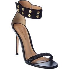 Gianvito Rossi 150 Leather Sandal - Black