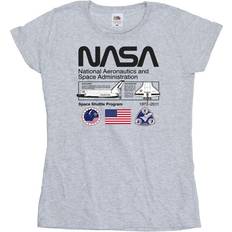 Nasa Damen/Damen Space Admin Baumwoll-T-Shirt