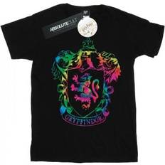 Men - Tie Dye T-shirts Harry Potter Herren-T-Shirt mit Gryffindor-Wappen und Batikfüllung