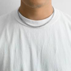 Men's 6mm Stainless Steel 18-24 Curb Chain Necklace